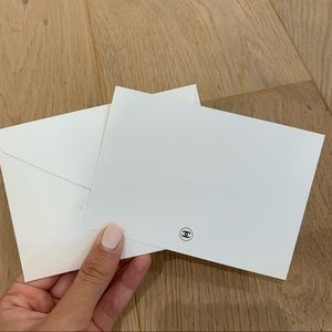 CHANEL Envelope and Card Stationary